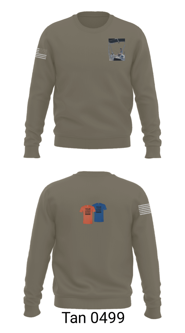 Crew Neck Sweatshirt, 53 weg, Air Force, Teamtime, Team time, sublimation, custom sports apparel, team uniforms, spirit wear, spiritwear, sports uniforms, custom shirts, team store, custom team store, fundraiser sports, apparel fundraiser
