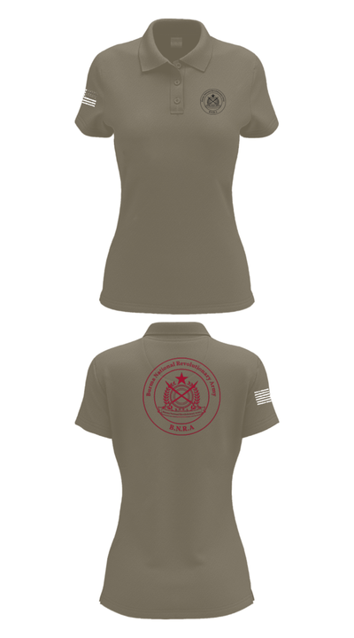 B.N.R.A 22892000 Women's Short Sleeve Performance Polo  - 75