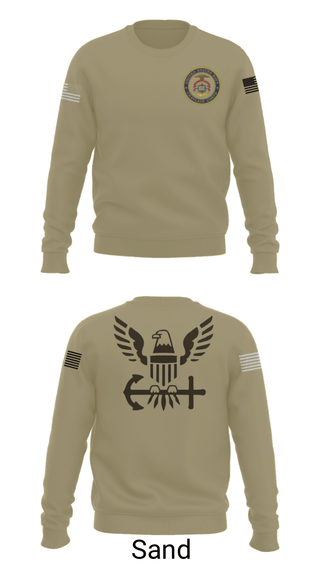 Crew Neck Sweatshirt, Chaplain Corp, Navy, Teamtime, Team time, sublimation, custom sports apparel, team uniforms, spirit wear, spiritwear, sports uniforms, custom shirts, team store, custom team store, fundraiser sports, apparel fundraiser