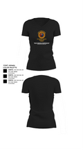 MARDET Fort Leonard Wood (FLW) DoD Interservice Non-Lethal Individual Weapons Instructor's Course Fort Leonard Wood Basic Military Police School House 85890627 Women's Short Sleeve V-neck Shirt - 11