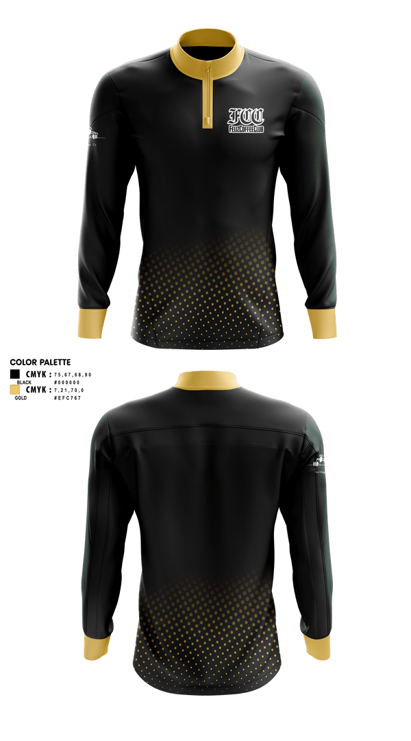Quarter Zip Jacket, FCC, , Teamtime, Team time, sublimation, custom sports apparel, team uniforms, spirit wear, spiritwear, sports uniforms, custom shirts, team store, custom team store, fundraiser sports, apparel fundraiser