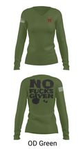 Rakkasans 60177220 Women's Long Sleeve V-neck Shirt - 57