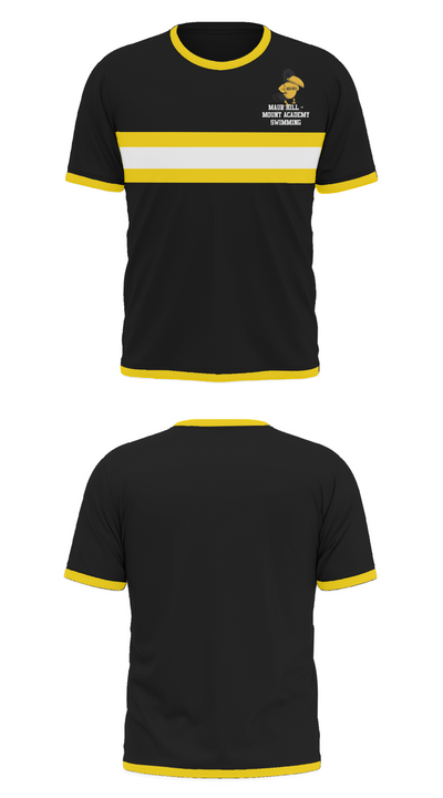 Maur Hill - Mount Academy Swimming 44931227 Short Sleeve Performance Shirt - 22