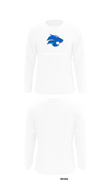 Durant High School Band 15953479 Long Sleeve Performance Shirt - 8