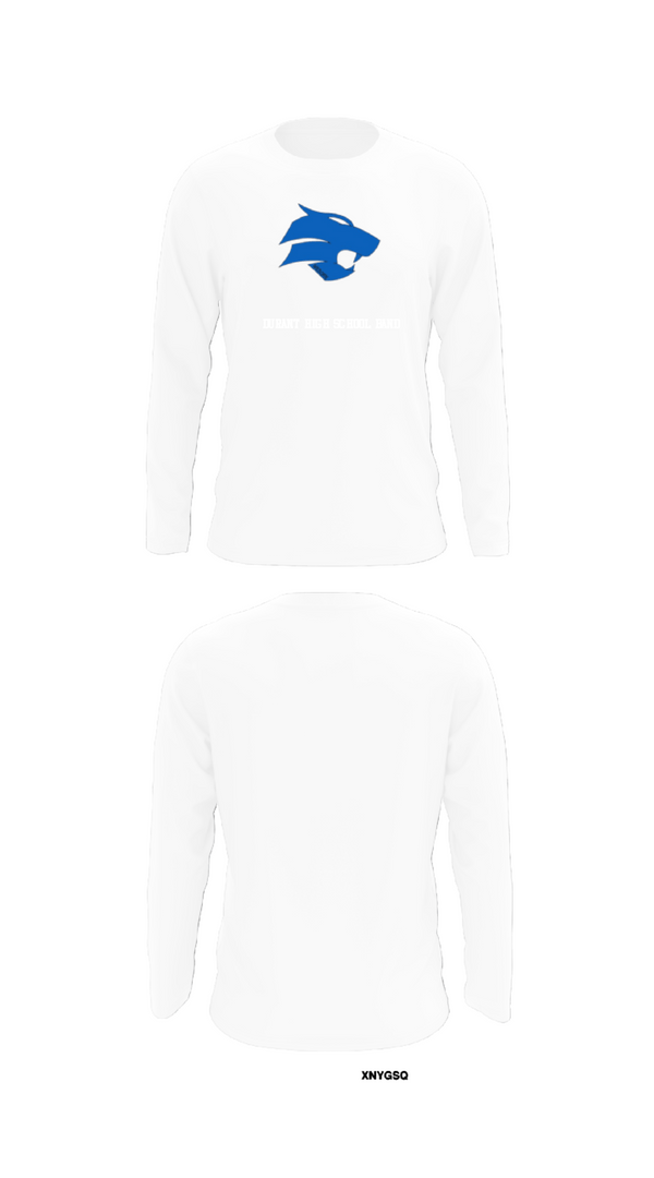 Long Sleeve Performance Shirt, Durant High School Band, Spirit Store, Teamtime, Team time, sublimation, custom sports apparel, team uniforms, spirit wear, spiritwear, sports uniforms, custom shirts, team store, custom team store, fundraiser sports, apparel fundraiser