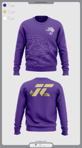 Jacksonville College Cross Country 48639105 Crew Neck Sweatshirt - 4