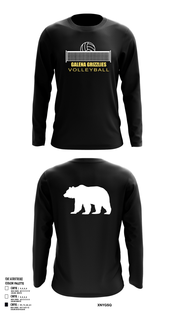 Long Sleeve Performance Shirt, Galena High School Volleyball, Women's Volleyball, Teamtime, Team time, sublimation, custom sports apparel, team uniforms, spirit wear, spiritwear, sports uniforms, custom shirts, team store, custom team store, fundraiser sports, apparel fundraiser