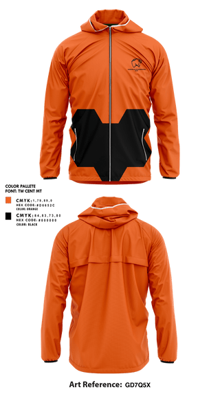 Windbreaker, Gardner-South Wilmington High School Band, Spirit Store, Teamtime, Team time, sublimation, custom sports apparel, team uniforms, spirit wear, spiritwear, sports uniforms, custom shirts, team store, custom team store, fundraiser sports, apparel fundraiser