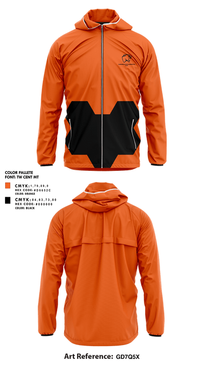 Gardner-South Wilmington High School Band 59263566 Windbreaker - 5 (1)