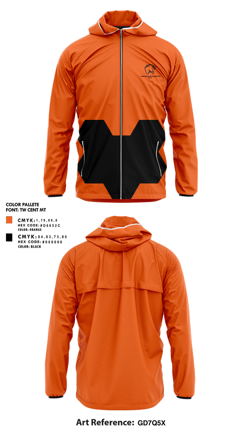 Windbreaker, Gardner-South Wilmington High School Band, Spirit Store, Teamtime, Team time, sublimation, custom sports apparel, team uniforms, spirit wear, spiritwear, sports uniforms, custom shirts, team store, custom team store, fundraiser sports, apparel fundraiser