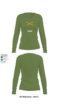 Cowboy 6627900 Women's Long Sleeve V-neck Shirt -1 42