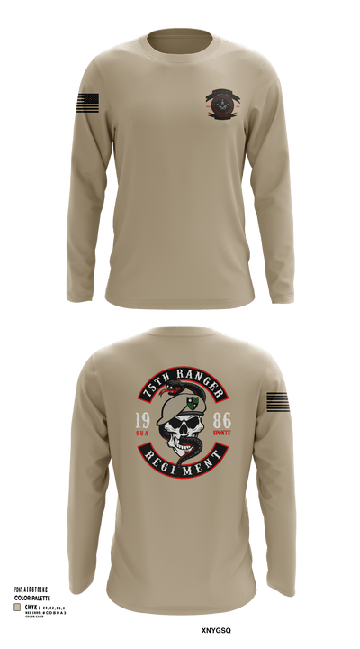 Green Beret 87463289 Long Sleeve Performance Shirt - 122