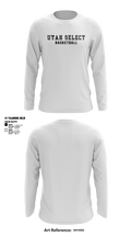 Utah Select Basketball 19223237 Long Sleeve Performance Shirt 3