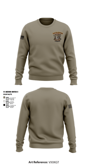 Crew Neck Sweatshirt, Fuel Dawgs, Army, Teamtime, Team time, sublimation, custom sports apparel, team uniforms, spirit wear, spiritwear, sports uniforms, custom shirts, team store, custom team store, fundraiser sports, apparel fundraiser