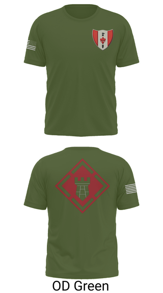 Old School Cotton Feel Shirt, 46th Engineer Battalion, Army, Teamtime, Team time, sublimation, custom sports apparel, team uniforms, spirit wear, spiritwear, sports uniforms, custom shirts, team store, custom team store, fundraiser sports, apparel fundraiser