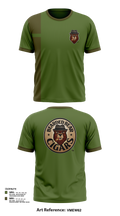 Bearded Bear Cigars 58780809 Short Sleeve Performance Shirt - 105