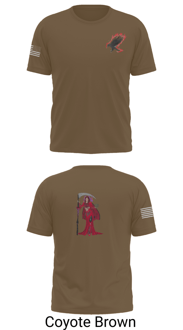 Old School Cotton Feel Shirt, A Co. 152 BEB, Army, Teamtime, Team time, sublimation, custom sports apparel, team uniforms, spirit wear, spiritwear, sports uniforms, custom shirts, team store, custom team store, fundraiser sports, apparel fundraiser