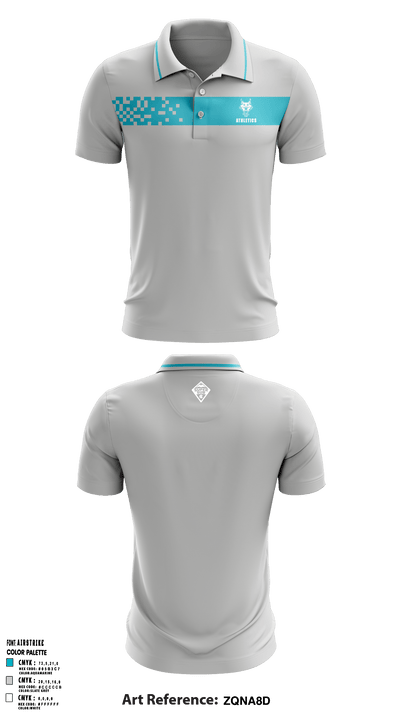 Stem Lab K-8 School 6554964 Short Sleeve Performance Polo - 2