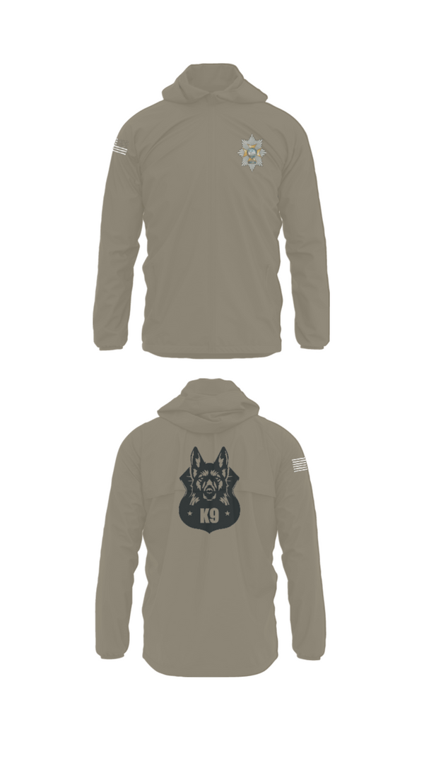 Windbreaker, Sherwood Foresters, Army, Teamtime, Team time, sublimation, custom sports apparel, team uniforms, spirit wear, spiritwear, sports uniforms, custom shirts, team store, custom team store, fundraiser sports, apparel fundraiser