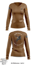 Ranger Challenge 2090684 Women's Long Sleeve V-neck Shirt - 1