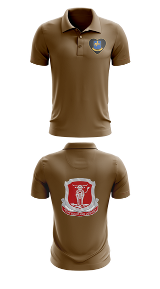 Short Sleeve Performance Polo, Bull Strike, Army, Teamtime, Team time, sublimation, custom sports apparel, team uniforms, spirit wear, spiritwear, sports uniforms, custom shirts, team store, custom team store, fundraiser sports, apparel fundraiser