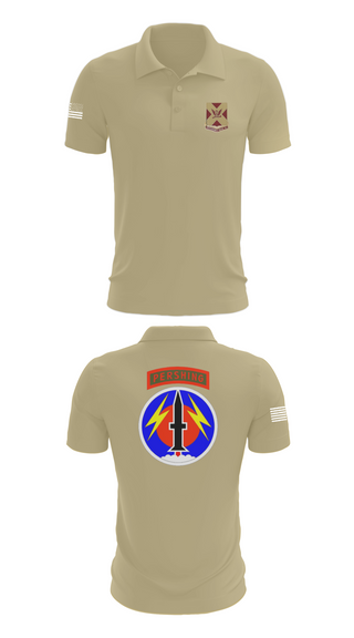 Short Sleeve Performance Polo, 4/9 Field Artillery 56 Command (Pershing), Army, Teamtime, Team time, sublimation, custom sports apparel, team uniforms, spirit wear, spiritwear, sports uniforms, custom shirts, team store, custom team store, fundraiser sports, apparel fundraiser
