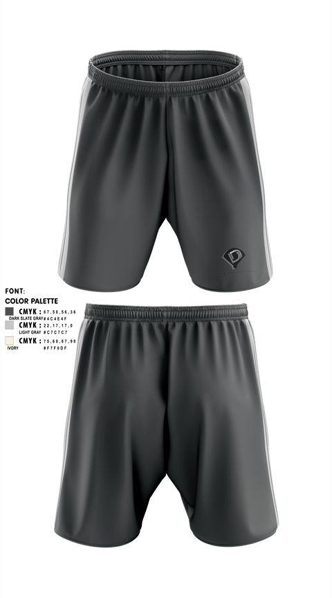 Athletic Shorts With Pockets, Dean of Diamonds Athletic Training, Baseball, Teamtime, Team time, sublimation, custom sports apparel, team uniforms, spirit wear, spiritwear, sports uniforms, custom shirts, team store, custom team store, fundraiser sports, apparel fundraiser