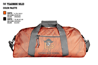 Duffle Bag, Lefors High School, Spirit Store, Teamtime, Team time, sublimation, custom sports apparel, team uniforms, spirit wear, spiritwear, sports uniforms, custom shirts, team store, custom team store, fundraiser sports, apparel fundraiser