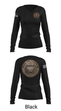Hays County SWAT 65771365 Women's Long Sleeve V-neck Shirt - 35