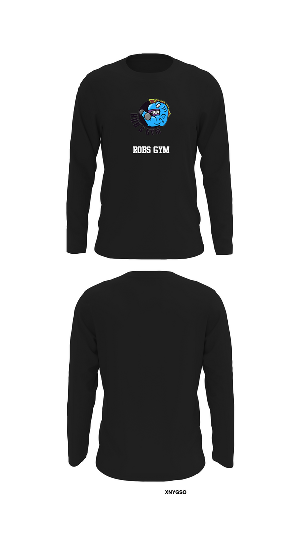 Long Sleeve Performance Shirt, Robs Gym, Wrestling, Teamtime, Team time, sublimation, custom sports apparel, team uniforms, spirit wear, spiritwear, sports uniforms, custom shirts, team store, custom team store, fundraiser sports, apparel fundraiser