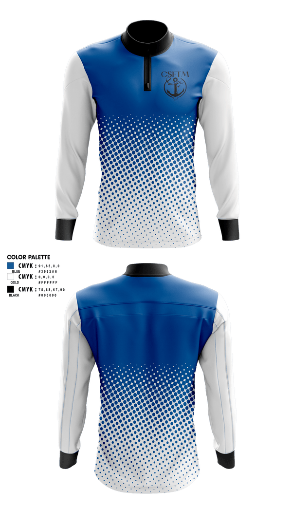 Quarter Zip Jacket, Cudahy High School Swimming, Swimming, Teamtime, Team time, sublimation, custom sports apparel, team uniforms, spirit wear, spiritwear, sports uniforms, custom shirts, team store, custom team store, fundraiser sports, apparel fundraiser