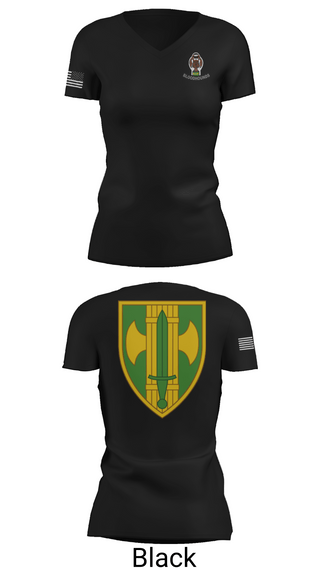 Womens Short Sleeve Vneck Shirt, 615th MP CO, , Teamtime, Team time, sublimation, custom sports apparel, team uniforms, spirit wear, spiritwear, sports uniforms, custom shirts, team store, custom team store, fundraiser sports, apparel fundraiser