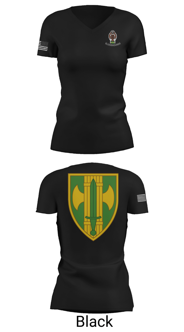 Womens Short Sleeve Vneck Shirt, 615th MP CO, , Teamtime, Team time, sublimation, custom sports apparel, team uniforms, spirit wear, spiritwear, sports uniforms, custom shirts, team store, custom team store, fundraiser sports, apparel fundraiser