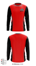Okmulgee High School Football 68163660 Long Sleeve Performance Shirt - 115