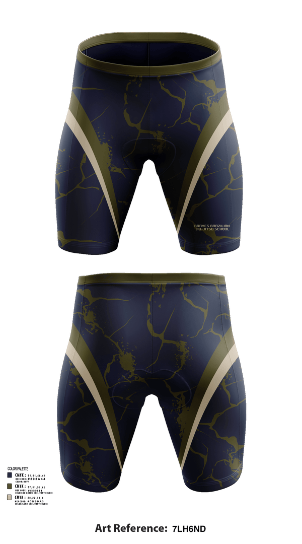 Mens Compression Shorts, Braves Brazilian Jiu-Jitsu School, Wrestling, Teamtime, Team time, sublimation, custom sports apparel, team uniforms, spirit wear, spiritwear, sports uniforms, custom shirts, team store, custom team store, fundraiser sports, apparel fundraiser