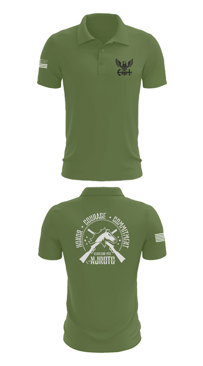 Kennesaw Mountain NJROTC 60987688 Short Sleeve Performance Polo - 45