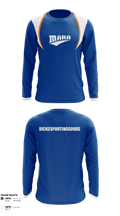 Mara Track & Field Long Sleeve Performance Shirt 1