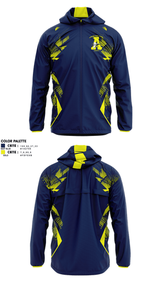 Windbreaker, Airport High School Cheer, Cheer, Teamtime, Team time, sublimation, custom sports apparel, team uniforms, spirit wear, spiritwear, sports uniforms, custom shirts, team store, custom team store, fundraiser sports, apparel fundraiser