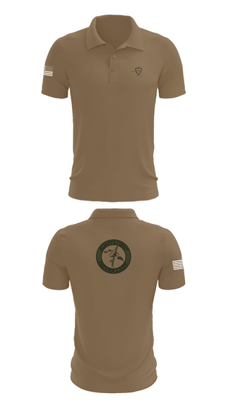 Short Sleeve Performance Polo, 1055th Trans 1st Plt, National Guard, Teamtime, Team time, sublimation, custom sports apparel, team uniforms, spirit wear, spiritwear, sports uniforms, custom shirts, team store, custom team store, fundraiser sports, apparel fundraiser