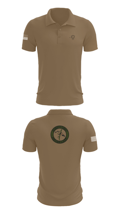 1055th Trans 1st Plt 68355484 Short Sleeve Performance Polo - 7