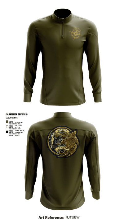 NIRT 4083324 Quarter Zip Jacket - 10