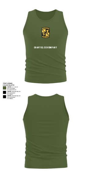 Tank Top, Chanticleer company, Army, Teamtime, Team time, sublimation, custom sports apparel, team uniforms, spirit wear, spiritwear, sports uniforms, custom shirts, team store, custom team store, fundraiser sports, apparel fundraiser