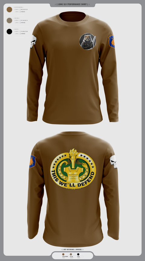 Long Sleeve Performance Shirt, Fox Co., Army, Teamtime, Team time, sublimation, custom sports apparel, team uniforms, spirit wear, spiritwear, sports uniforms, custom shirts, team store, custom team store, fundraiser sports, apparel fundraiser