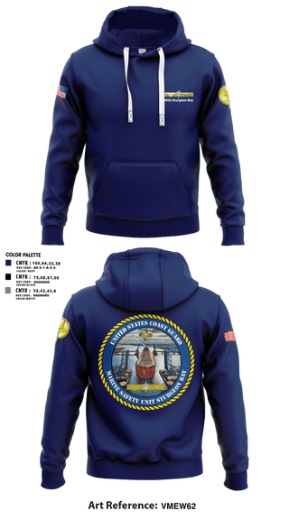 Hoodie, MSU Sturgeon Bay, Coast Guard, Teamtime, Team time, sublimation, custom sports apparel, team uniforms, spirit wear, spiritwear, sports uniforms, custom shirts, team store, custom team store, fundraiser sports, apparel fundraiser