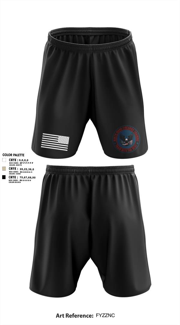 Athletic Shorts With Pockets, North Idaho Firearms Training, , Teamtime, Team time, sublimation, custom sports apparel, team uniforms, spirit wear, spiritwear, sports uniforms, custom shirts, team store, custom team store, fundraiser sports, apparel fundraiser