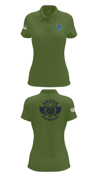 Womens Short Sleeve Performance Polo, 176th Medical Group, , Teamtime, Team time, sublimation, custom sports apparel, team uniforms, spirit wear, spiritwear, sports uniforms, custom shirts, team store, custom team store, fundraiser sports, apparel fundraiser