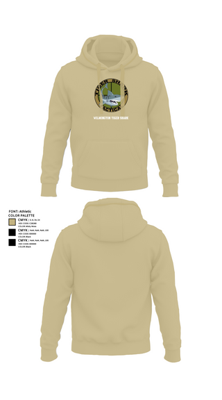 Hoodie, Wilmington Tiger Shark, Army, Teamtime, Team time, sublimation, custom sports apparel, team uniforms, spirit wear, spiritwear, sports uniforms, custom shirts, team store, custom team store, fundraiser sports, apparel fundraiser
