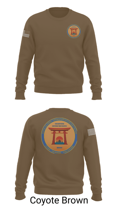 835th Transportation BN 83233683 Crew Neck Sweatshirt - 5