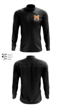 Girls Tennis McDonogh School 72297227 Quarter Zip Jacket - 3