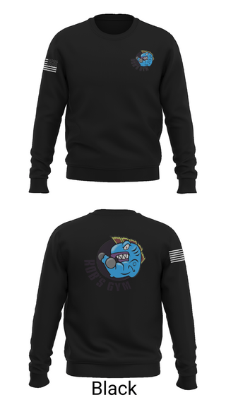 Crew Neck Sweatshirt, Robs Gym, Wrestling, Teamtime, Team time, sublimation, custom sports apparel, team uniforms, spirit wear, spiritwear, sports uniforms, custom shirts, team store, custom team store, fundraiser sports, apparel fundraiser